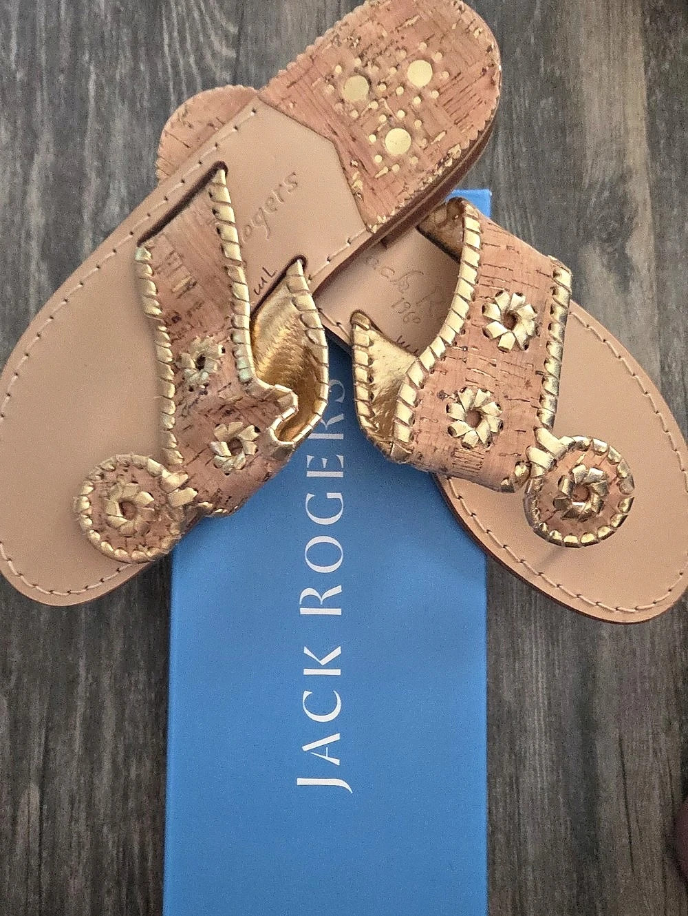 Jack Rogers Original Jacks Sandal Brown Flat Sandals